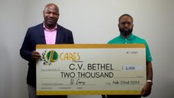 Donation Made to C.V. Bethel Senior High School